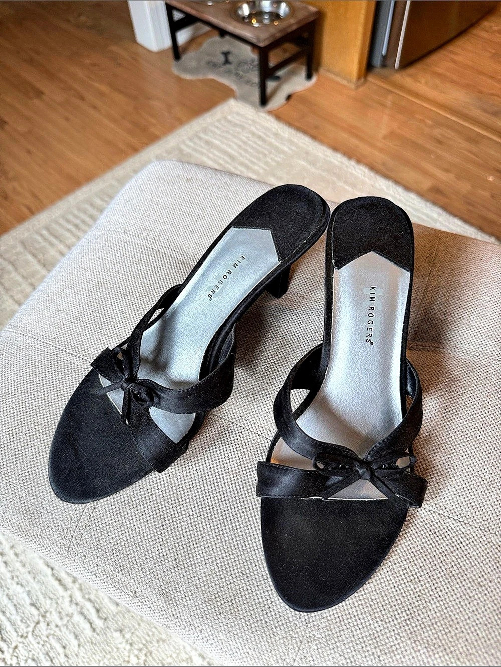 Michael Kors Black Bow Heels US 7.5